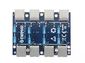 LAN modulis su apsauga nuo viršįtampių EXT su PoE apsauga EWIMAR PTF-54-EXT/PoE