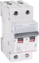 Legrand grandinės pertraukiklis S302 B20 TX3 20A 6kA 403388