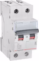 „Legrand“ grandinės pertraukiklis 2P D 16A 6 kA AC S302 TX3 (403738)