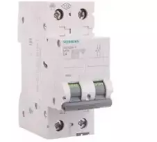 Siemens automatinis jungiklis 2P C 4A 6kA AC (5SL6204-7)