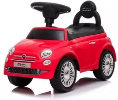 Megaleg „Fiat 500“ raudona vaikštynė vaikams (nuo 12 mėnesių)