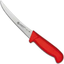 Ambrogio Sanelli Lenktas iškaulinėjimo peilis SUPRA COLORE HACCP 130/290 mm - raudonas