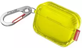 Skinarma dėklas Saido AirPods Pro 2 neon geltonos spalvos