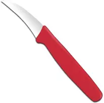 Hendi Pjovimo peilis lenktu ašmenimis 158 mm - raudonas