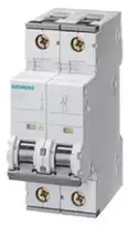 Siemens 5SY6204-7 Grandinės pertraukiklis 2P C 4A 6kA AC 5SY6204-7