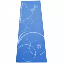 Blue SPARTAN Mėlyna Yoga mankštos kilimėlis 170 x 60 cm - mėlynas