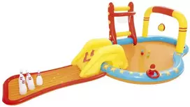 Pripučiama žaidimų aikštelė 435 x 213 cm BESTWAY su baseinu