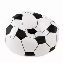 Futbolo formos pripučiamas pufas 114 x 112 x 66 cm