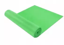 Gimnastikos juosta Guma žalia 1,5m/15cm