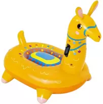 Vienvietis pripučiamas pripučiamas čiužinys vaikams, skirtas maudytis vandenyje Lama 3+
