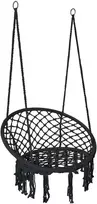 Ehokery Poland Pakabinamas fotelis 'Stork's nest' TOGO juodas