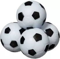 Enero Stalo futbolo kamuoliukų rinkinys 36 mm, 4 vnt.