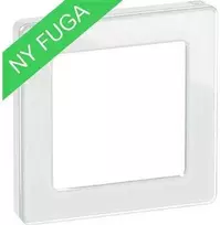 LAURITZ KNUDSEN FUGA PURE dizaino rėmo stiklas 1 modulis, baltas