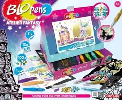 Hero „Blo Pens“ rašikliai BLOPENS – Blizgučių ir fantazijos gyvūnų dirbtuvės (40333)