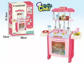 Vaikiškas virtuvėlės rinkinys "Cooking Chef" 42 pcs