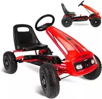 Vaikiškas pedalinis gokartas RK-593 raudonas