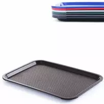 Hendi Padėklas FAST FOOD, plastikinis, rudas, 30,5 x 41,5 cm, 1 vnt