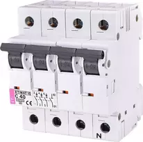Eti-Polam Jungiklis 3P + N C 40A 10kA AC EIII (002136720)