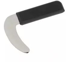 Sundo Peilis - Ergonomiška Kreivė Rankena, Nerūdijantis Plienas, Juodas