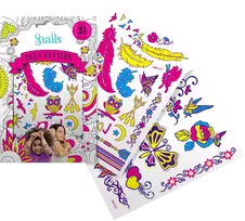 Snails kūno tatuiruotė Neonas N