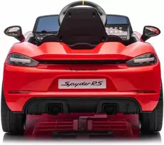 Elektromobilis Porsche Spyder RS 718, Raudona
