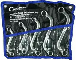 Raktų komplektas Condor Werkzeug C4405; 10-19 mm; 5 vnt.