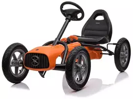 Dėlionė Pedalinis triratukas Baby Mix Buggy oranžinis