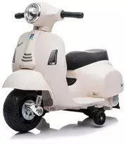 Baby Mix Vespa elektrinis motociklas baltas