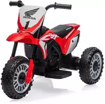 Elektrinis motociklas Baby Mix Honda CRF 450R raudonas