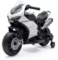 Vaikiškas elektrinis motociklas Baby Mix Supersport baltas