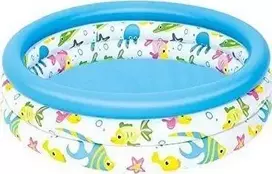 Bestway pripučiamas baseinas Žuvytės 102x25cm (51008)