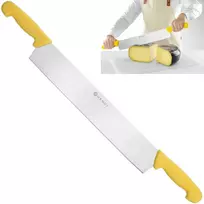 Hendi Sūrio peilis su dviem rankenomis 655 mm - geltonas