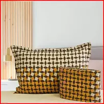 Glamžyto medvilninio audinio antklodės ir pagalvės užvalkalų patalynės komplektas - Antklodės užvalkalas 160x200 cm. + pagalvės užvalkalas 50x70 cm. (1 vnt.)
