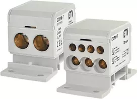 Eti Polam 001102422 Paskirstymo blokas 192A (2x4-70mm2/3x2.5-25mm2+4x2.5-16mm2) pilkas EDBM-7 001102422