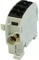 Simet Paskirstymo blokas - atšaka Al/Cu SCB 25 (80110) SIMBLOCK juoda 81501007