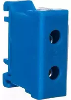 Elektro-Plast 2-vielos geležinkelio jungtis 16-70 mm2 mėlyna ZP50 CU / n (48.51)