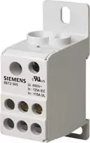 Siemens Paskirstymo blokas 125A 1P 690V 1x10-35mm2 1x6-16mm2 6x2,5-16mm2 DIN 5ST2505