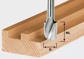 Festool Spiralinė griovelių freza HS Spi S8 D10/30