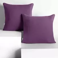 Pagalvės užvalkalas 50×50 cm slyvų spalvos