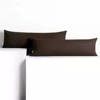 Pagalvės užvalkalas 40x145 rudos spalvos Restilo