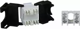 Lizdas EXCEL 100-211 RJ45 (Cat6, UTP, keystone, IDC 180° į lizdą)