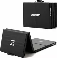 Zipro 4 dalių gimnastikos čiužinys 180 cm x 60 cm x 5 cm juoda