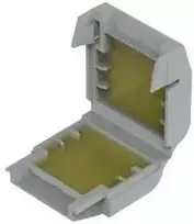 Gelinė sujungimo dėžutė Wago 207-1333 (IPX8, 33,6x17,8x52,7 mm, pilka)