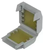 Gelinė sujungimo dėžutė Wago 207-1372 (IPX8, 32,7x17,8x56,9 mm, pilka)