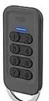 URMET „Yokis UP“ nuotolinio valdymo pultas su 8 mygtukais, „Zigbee“ ir „Bluetooth“ ryšiu, TLC8-UP
