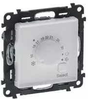 Termostatas Valena Life 752133 (baltas)