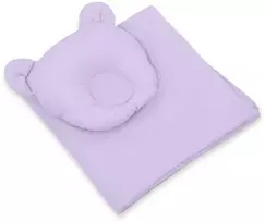 My Sweet Baby Antklodė su pagalvė kūdikiui, 2 dalių komplektas, lila
