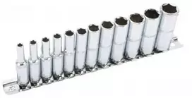 Sukimo galvučių komplektas Condor Werkzeug C23177; 1/4''; HEX 4-14 mm; 12 vnt.