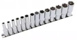 Sukimo galvučių komplektas Condor Werkzeug C21690; 3/8''; HEX 6-19 mm; 14 vnt.