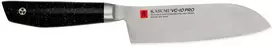 KASUMI Japoniškas Santoku peilis, mažas kaltas, ilgis 13 cm, VG-10 PRO